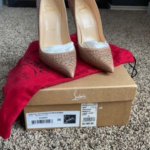 Kristali Christian louboutin size 36 (US size 6)